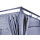 Replacement roof for the flat roof pergola Firenze 3x3m Grey