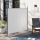 Paravent 180 x 178 cm Fabric Room Devider Garden Partition Wall Balcony Privacy Screen White