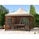 2 side panels with PVC windows and zipper 300x193cm
