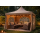 2 side panels with PVC windows and zipper 300x193cm