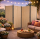Paravent 4 Teilig 165 x 220 cm Beige - Garten & Balkon Sichtschutz Stellwand Innen & Außen - Raumteiler Trennwand Faltbar Blickdicht & Wetterfest