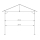 Metal Garden Pavilion Nice 3x3m Antique Party Tent Sand