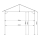 Metall Garten Pavillon Nizza 3x3m Antik Partyzelt Grau RAL 7012