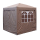 Pop-Up Gazebo 2 x 2 m Beige with 4 Easy fastening sidewalls with 2 zippers
