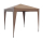 Pop-Up Gazebo 2 x 2 m Beige with 4 Easy fastening sidewalls with 2 zippers