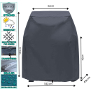 Protective cover grill cover 102x49x103cm Tepro Toronto...