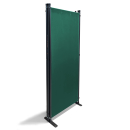Paravent 170 x 165 cm Fabric Room Devider Garden 3-Part Patrition Wall Foldable Balcony Privacy Screen Green