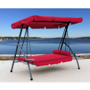 Hollywood Swing 3 Seater Foldable with Lounger Function Swing Garden Lounger Triumph Rubin