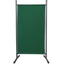 2 Piece Paravent 180 x 78 cm Fabric Room Devider Garden Partition Wall Balcony Privacy Screen Green