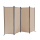 Ersatz Bezug Paravent 4 Teilig 170 x 220 cm Raumteiler Trennwand Sichtschutz Bespannung Sand