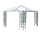 Gestell Rank Pavillon 3x3m Pflanzbewachsungs-Hilfe