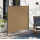 Paravent 180 x 178 cm Fabric Room Devider Garden Partition Wall Balcony Privacy Screen Beige