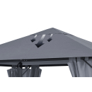 Replacement Roof for Garden Gazebo 3x4m Grey