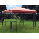 Pavillon Schutzhaube 3x4 m Wasserdicht Transparent