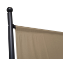 2 Stück Paravent 180 x 78 cm Beige - Raumteiler Stellwand Blickdicht Innen & Außen - Garten & Balkon Sichtschutz Trennwand