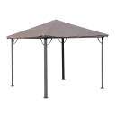 Gazebo Cover Waterproof 3 x 3 m for Fabric and Hardtop Roofs