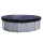 Solar Swimming Pool Cover Round 200g/m² for Poolsize 460 - 500 cm Winter Tarpaulin dimension ø 560 cm Black