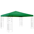 Ersatzdach für Pavillon 3x3m Grün Ersatzbezug...