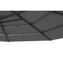 Sonnenschirm Air Vent 300cm Grau mit Schutzhülle