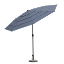 Parasol Air Vent 300cm Grey with protective cover