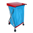 Trash Bag Stand With Rollers 120 Liter Stand Trash Bag Holder Trash Bag Holder Waste Container