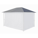 Replacement Roof for Garden Gazebo 3x4m 250g/m³ Gray