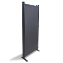 Paravent 4 Teilig 165 x 220 cm Grau - Garten & Balkon Sichtschutz Stellwand Innen & Außen - Raumteiler Trennwand Faltbar Blickdicht & Wetterfest