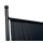 Paravent 180 x 178 cm Fabric Room Devider Garden Partition Wall Balcony Privacy Screen Black