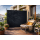 Paravent 180 x 178 cm Fabric Room Devider Garden Partition Wall Balcony Privacy Screen Black