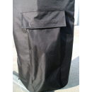 Umbrella cover 240x55cm Black for hanging umbrella with assembly rod for parasols up to 350x350cm 