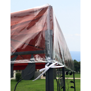 QUICK STAR Pavillon Schutzhaube 2x2m Wasserdicht Transparent 