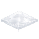 Pavillon Schutzhaube 2x2m Wasserdicht Transparent