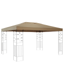 Replacement Roof for Leaves Gazebo 3x4m Beige