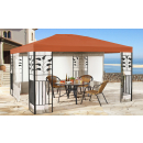 Replacement Roof for Leaves Gazebo 3x4m Orange-Red
