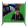 Greenscreen Stellwand 180x178cm Chromakey Video-Meeting Streaming Gaming Hintergrundentfernung