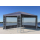 Metal Gazebo 3x4m silver with 2 side parts with window garden party tent anthracite