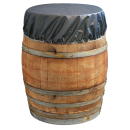 5 peices Barrel cover protective cover oil barrel 60cm rain barrel for 200L barrel