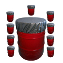 10  peices Barrel cover protective cover oil barrel 60cm...