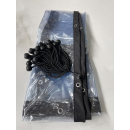 Weather Protection Wall PVC transparent 178x165cm for Firewood Rack XXL 185 x 70 x 185 cm