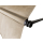 Replacement Canopy for Clamp Awnings 250x130cm Beige Balcony Awning Replacement Cover