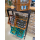 Metal beverage crate rack for storing 6 soda crates  104x30x129cm