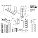 Schwerlast Lagerregal 90x60x180cm 5 Böden Standregal für Garage Werkstatt Haushalt Keller