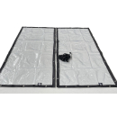 Weather protection set 2 curtains made of PVC for the 70 cm sides dimensions 66x148 cm