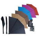 Balkonfächer 115 cm & 140 cm | Viele Farben |...