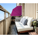 Balkonfächer 115 cm & 140 cm | Viele Farben | Balkon Sichtschutz Fächer Blickdicht & Wetterfest