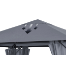 Ersatzdach für Pavillon 3 x 3 / 3 x 4 m Nizza mit Dachüberstand