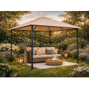Ersatzdach für Pavillon 3 x 3 / 3 x 4 m Nizza mit Dachüberstand