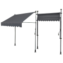 Ersatzdach für Klemmmarkisen 2 m / 2,5 m / 3 m