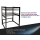 Washing machine shelf 74x65x111cm black | Storage rack for washing machine and dryer stacked | Bathroom stand shelf laundry cabinet basement