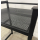 Washing machine shelf 74x65x111cm black | Storage rack for washing machine and dryer stacked | Bathroom stand shelf laundry cabinet basement